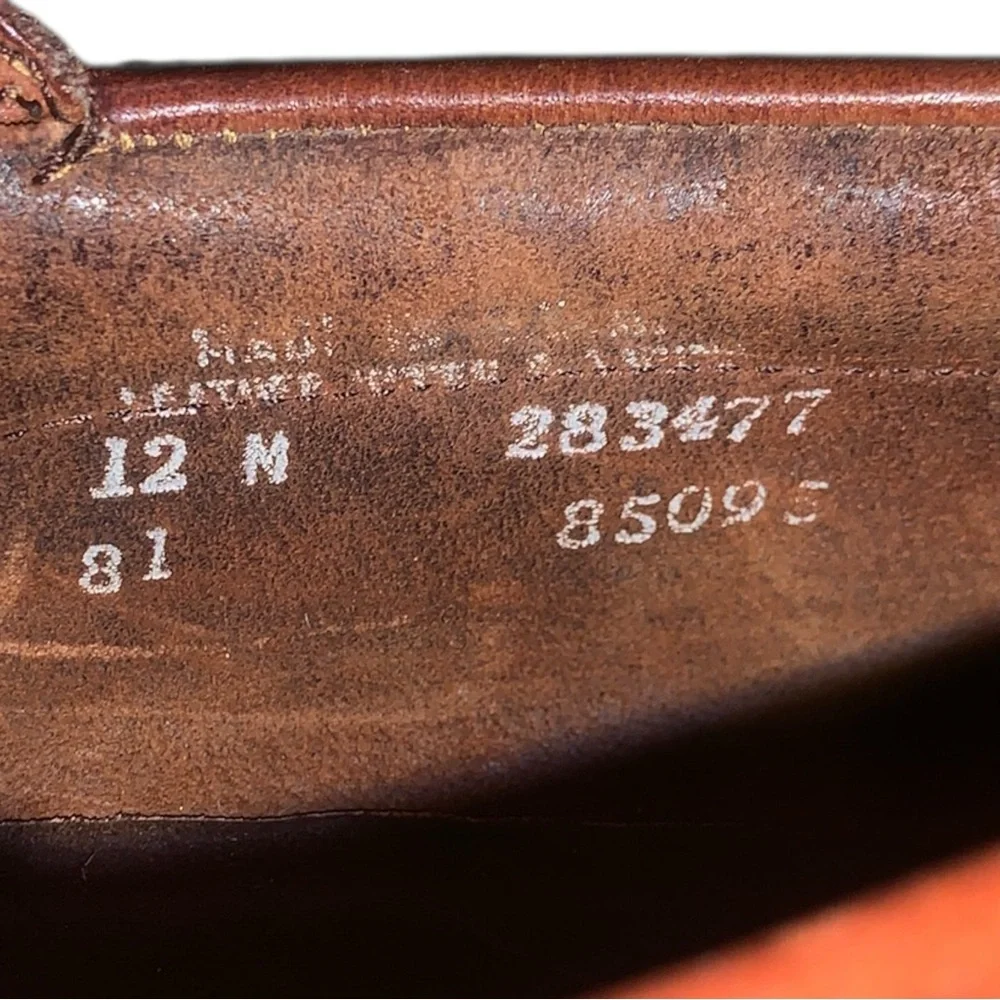 Vintage Timberland Boat Shoes for Men Size 12 Brown Deck Shoes Leather Lace Up